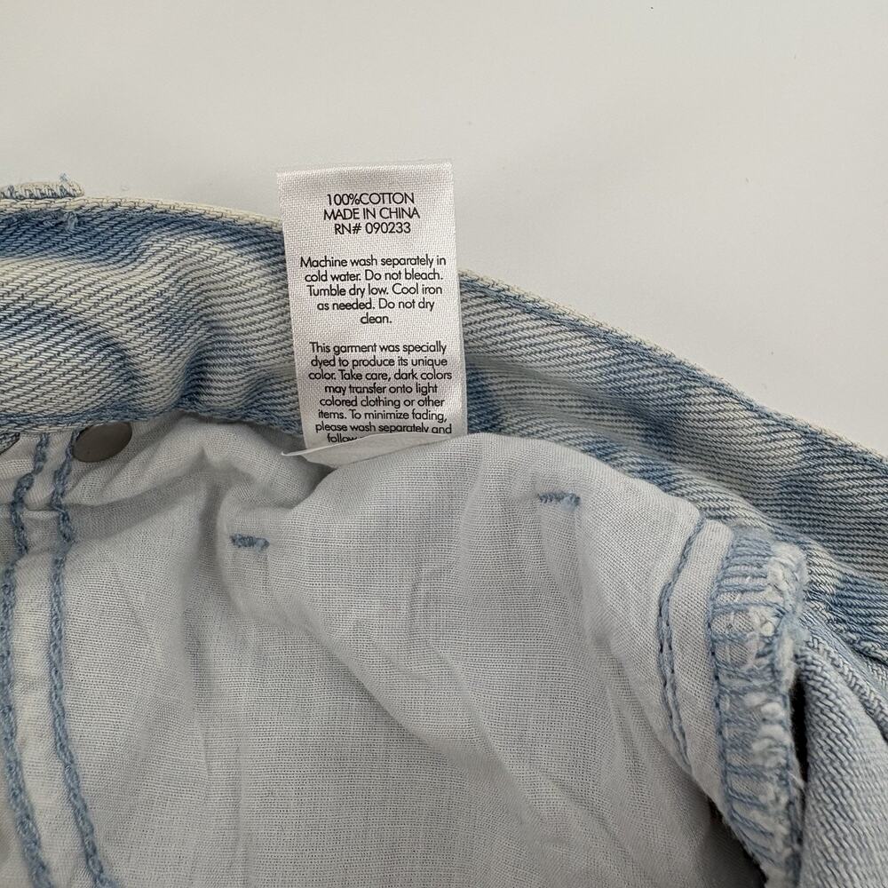 PacSun Women’s Light Blue Pintuck High Waisted Bootcut Jeans Size 27 Flare Retro - Picture 11 of 11